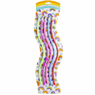 5-osainen Taivutettavat Lyijykyn&auml;t Twisty XL -setti kartongilla (10 kpl)