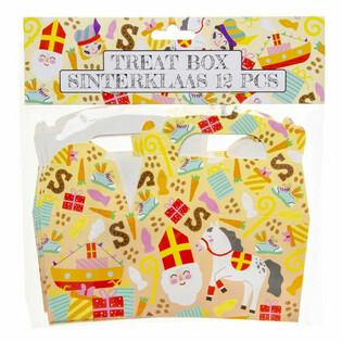 Sinterklaas herkkulaatikko 12x12,5x6 cm (12 kpl)