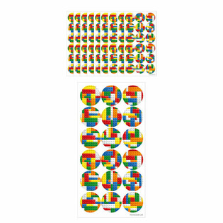 Fun Stickers - Brickz Rakennuspalikat (10 arkkia)