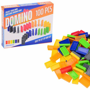 Domino-pelisetti - 100 palaa lahjalaatikossa