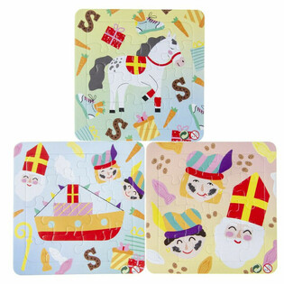 SINTERKLAAS-PALAPELIT - 14 x 14 cm (50 kpl)