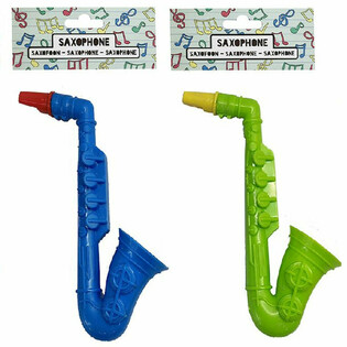 SAKSOFONI - 16 CM KORKEA - MIX V&Auml;RIT (12 kpl)