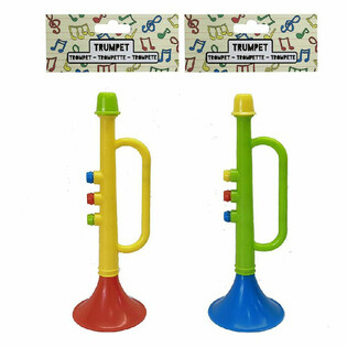 Lelutrumpetti - Korkeus 15 cm - V&auml;risuora (12 kpl)