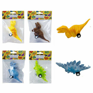 MIX PULL BACK -DINOSAURUKSET (24 kpl)