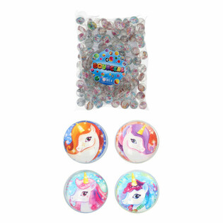 Pomppupallot Yksisarvinen Mix &Oslash;3,3 cm (100 kpl)