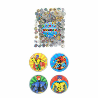 Super Hero -superpallot &Oslash;3,3 cm (100 kpl mix)