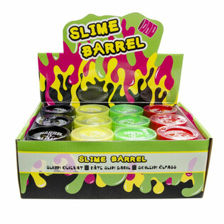 V&Auml;RILLINEN SLIME-LIMA TYNNYRISS&Auml; (12 kpl display)