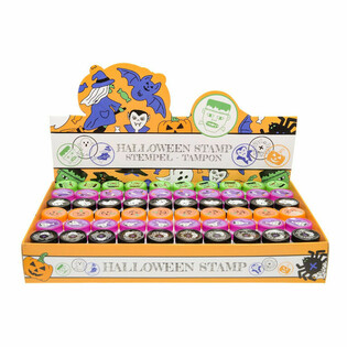 Halloween-leimasimet telineess&auml; (60 kpl)