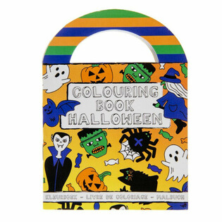 Pienet Halloween-v&auml;rityskirjat tarroilla (48 kpl)
