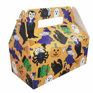 Halloween-menuboxi - 22,5 x 12 x 9,5 cm (24 kpl)