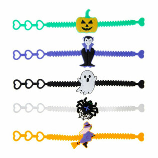 HALLOWEEN-SILIKONIRANNEKKEET (12 kpl)