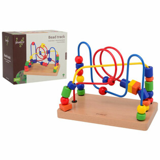 Jouéco - Puinen helmitaulu-labyrintti - Alk. 12 kk (1 kpl)
