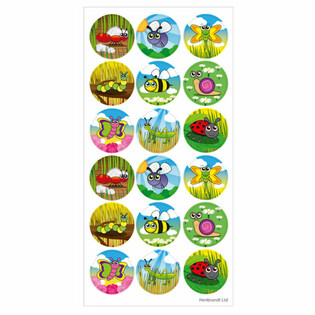FUN STICKERS - HY&Ouml;NTEISET - 18 TARRAN ARKKI (10 kpl)