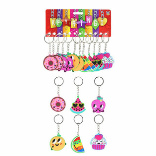 AVAIMENPER&Auml;T - FUNNY SWEET FRUIT (12 kpl)