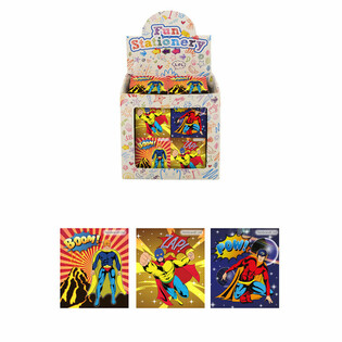 Mini-Muistikirjat - Malli: Supersankarit Display-laatikossa (480 kpl)