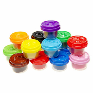FUN DOUGH - Muovailuvaha Purkeissa (1 pussi, 15 kpl)