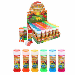 Dinosaurus saippuakuplat 50ml k&auml;rsiv&auml;llisyyspelill&auml; - Display 36 kpl