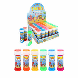 Saippuakuplat Meriel&auml;imet &ndash; Sea Life - 50ml Telineess&auml; (36 kpl)