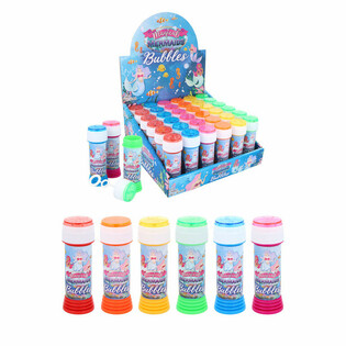 Mermaid Saippuakuplat 50ml k&auml;rsiv&auml;llisyyspelill&auml; (36 kpl teline)
