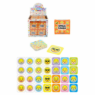 PIENET MUISTIPELIT - MALLI: SMILEY - DISPLAY-LAATIKOSSA (64 kpl)