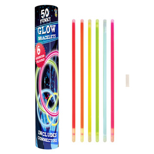 Glow-valorannekkeet - 50 kpl putkessa (12 kpl display)