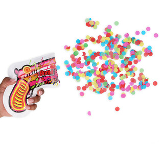 Itset&auml;yttyv&auml; Konfettipistooli (100 kpl)