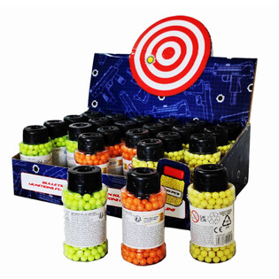 400 KPL 6MM BB GUN KUULIA DISPLASSA (24 kpl)