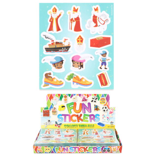 FUN STICKERS &ndash; MALLI: SINTERKLAAS (120 kpl)
