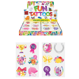 HAUSKAT TATUOINNIT - MALLI: PONIT DISPLAY-PAKKAUKSESSA (96 kpl)