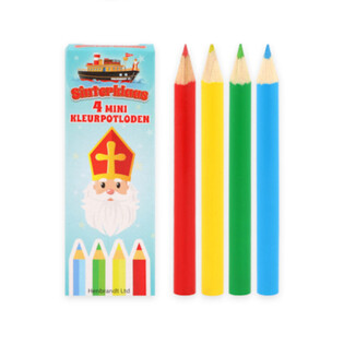 Sinterklaas v&auml;rikyn&auml;t 4-osainen setti telineess&auml; (120 kpl)