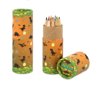 12x V&auml;rikyn&auml;t Putkessa: Malli: Dinosaurus - Display-laatikossa (20 kpl)