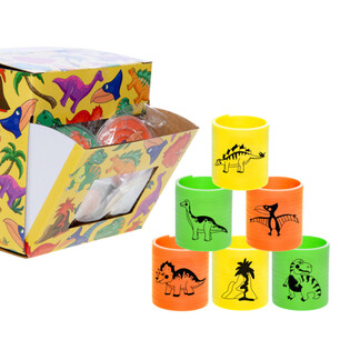Dinosaurus-kierteet Display-pakkauksessa (60 kpl)