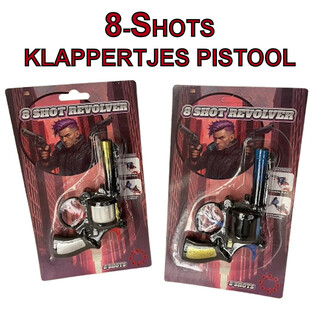 NALLIPISTOOLI 8-KUTIA KORTILLA (24 kpl)