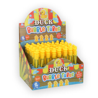 Ankka-saippuakuplasauvat - 5ml - Display-telineess&auml; (48 kpl)