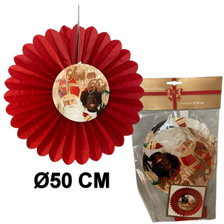 SINTERKLAAS-KORISTEVIUHKA &Oslash;50 CM - TAITETTAVA (6 kpl)