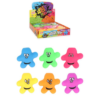 SQUEEZY SPLAT MAN - VÄRISEKOITUS - MYYNTITELINEESSÄ (24 kpl)