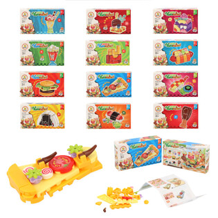 Pikaruoka-rakennuspalikat - Mix Pikaruoka-rakennussarjat Myyntitelineessä (12 kpl)
