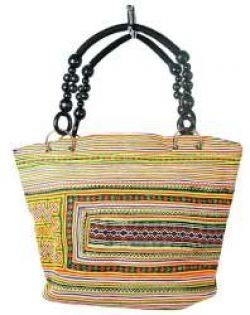 Tuotenro: 97737 - B-FAIR Beads -laukku Musta/Sateenkaari (1 kpl)