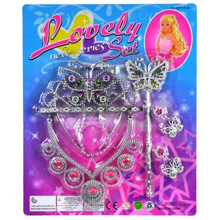 LOVELY PRINSESSA-ASUSTESETTI KORTILLA (6 kpl)