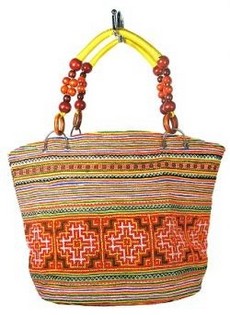 B-FAIR Laukku Beads Ruskea/Keltainen (1 kpl)