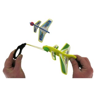 KUMIPISTOOLILLA LANSEERATTAVA VAAHTOMUOVILENTOKONE 2 KPL - MALLI 3 (12 kpl)