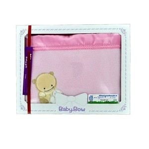 BABY BOW FLEECEPEITTO - VAALEANPUNAINEN