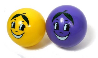 2 hauskaa palloa verkossa (12 kpl)